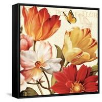 Poesie Florale III-Lisa Audit-Framed Stretched Canvas