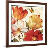 Poesie Florale III-Lisa Audit-Framed Art Print