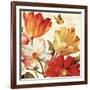 Poesie Florale III-Lisa Audit-Framed Art Print