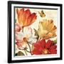 Poesie Florale III-Lisa Audit-Framed Art Print