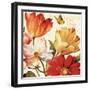 Poesie Florale III-Lisa Audit-Framed Art Print