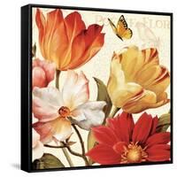 Poesie Florale III-Lisa Audit-Framed Stretched Canvas