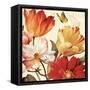 Poesie Florale III-Lisa Audit-Framed Stretched Canvas