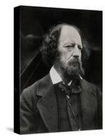 Poet Alfred Tennyson-Julia Margaret Cameron-Stretched Canvas