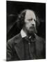 Poet Alfred Tennyson-Julia Margaret Cameron-Mounted Photographic Print