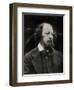 Poet Alfred Tennyson-Julia Margaret Cameron-Framed Photographic Print