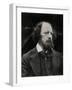 Poet Alfred Tennyson-Julia Margaret Cameron-Framed Photographic Print