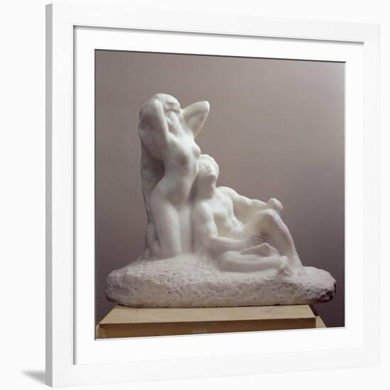 Poet and Muse, circa 1905-Auguste Rodin-Framed Giclee Print