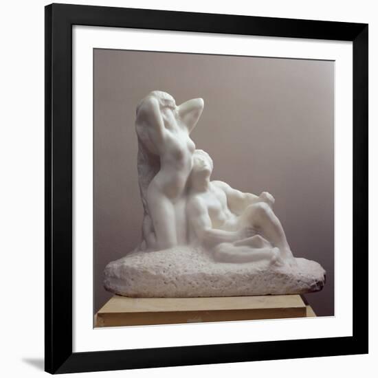 Poet and Muse, circa 1905-Auguste Rodin-Framed Giclee Print