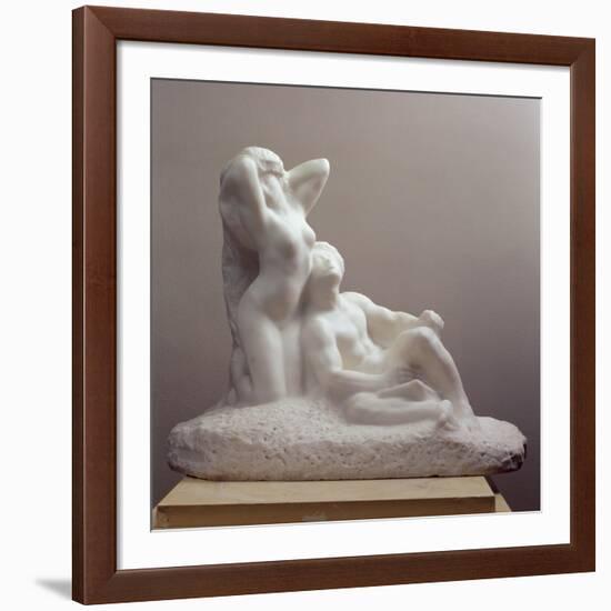 Poet and Muse, circa 1905-Auguste Rodin-Framed Giclee Print