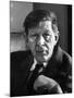 Poet Author W. H. Auden-Alfred Eisenstaedt-Mounted Premium Photographic Print