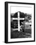 Poet Dylan Thomas' Grave Site Located in St. Martin's Churchyard-Terence Spencer-Framed Photographic Print
