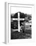 Poet Dylan Thomas' Grave Site Located in St. Martin's Churchyard-Terence Spencer-Framed Photographic Print