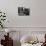 Poet Ezra Pound, 95, Relaxing in Wing Chair in Apt-David Lees-Premium Photographic Print displayed on a wall