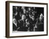 Poet Robert Frost Reading One of His Poems at the Inaugural Ceremony for President John F. Kennedy-null-Framed Photographic Print