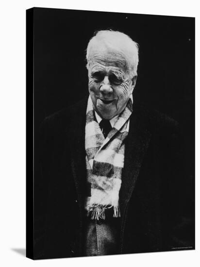 Poet Robert Frost-Dmitri Kessel-Stretched Canvas