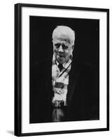 Poet Robert Frost-Dmitri Kessel-Framed Premium Photographic Print