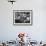 Poet Robert Lowell in His Study at Home-Alfred Eisenstaedt-Framed Premium Photographic Print displayed on a wall