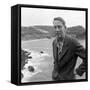 Poet Robinson Jeffers, Big Sur, California April 1948-Nat Farbman-Framed Stretched Canvas
