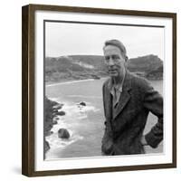 Poet Robinson Jeffers, Big Sur, California April 1948-Nat Farbman-Framed Photographic Print