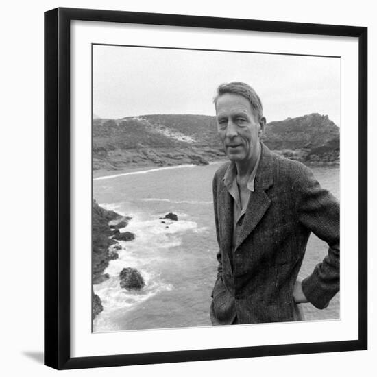 Poet Robinson Jeffers, Big Sur, California April 1948-Nat Farbman-Framed Photographic Print