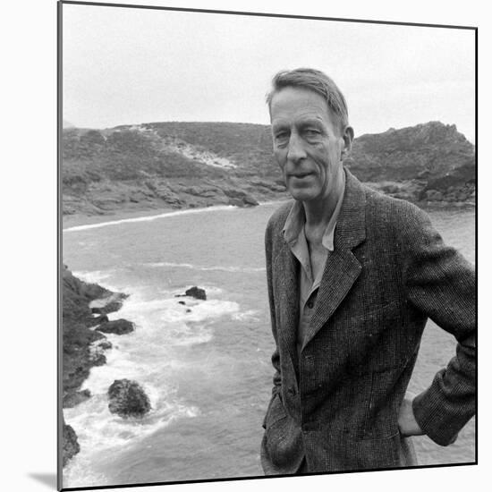 Poet Robinson Jeffers, Big Sur, California April 1948-Nat Farbman-Mounted Photographic Print