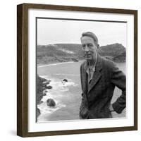 Poet Robinson Jeffers, Big Sur, California April 1948-Nat Farbman-Framed Photographic Print