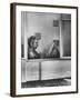 Poet Rod McKuen Writing Song Lyrics in His Bathtub, at Home-Ralph Crane-Framed Premium Photographic Print