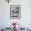 Poet Rod McKuen Writing Song Lyrics in His Bathtub, at Home-Ralph Crane-Framed Premium Photographic Print displayed on a wall