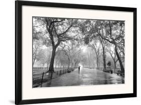 Poet's Walk, Central Park, New York City-Henri Silberman-Framed Art Print