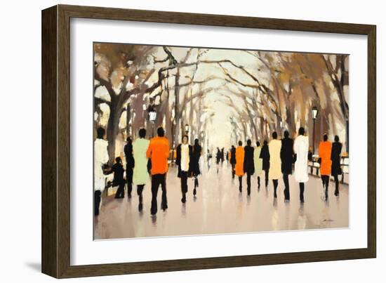 Poet’s Walk-Lorraine Christie-Framed Art Print