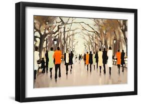 Poet’s Walk-Lorraine Christie-Framed Art Print