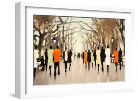 Poet’s Walk-Lorraine Christie-Framed Art Print