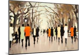 Poet’s Walk-Lorraine Christie-Mounted Art Print