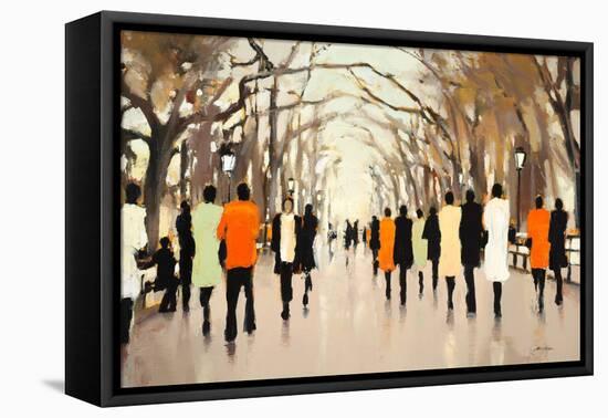 Poet’s Walk-Lorraine Christie-Framed Stretched Canvas