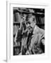 Poet, W. H. Auden, Sitting in Library at Home-Harry Redl-Framed Premium Photographic Print