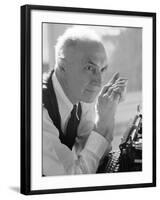 Poet William Carlos Williams-Lisa Larsen-Framed Premium Photographic Print