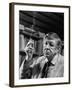 Poet Wystan H. Auden, Sitting in His Workshop at His House-Harry Redl-Framed Premium Photographic Print
