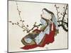 Poetess Ono No Komachi (Ca 825-900) from L'Art Magazine, 1875, Japanese Civilization-null-Mounted Giclee Print