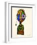 Poetic Faces, 2013-Oglafa Ebitari Perrin-Framed Giclee Print