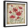 Poetic Garden III-Paul Brent-Framed Premium Giclee Print