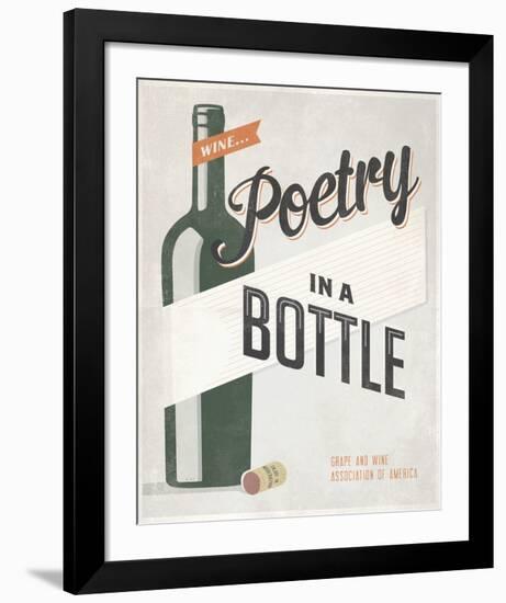 Poetry in a Bottle-Luke Stockdale-Framed Art Print