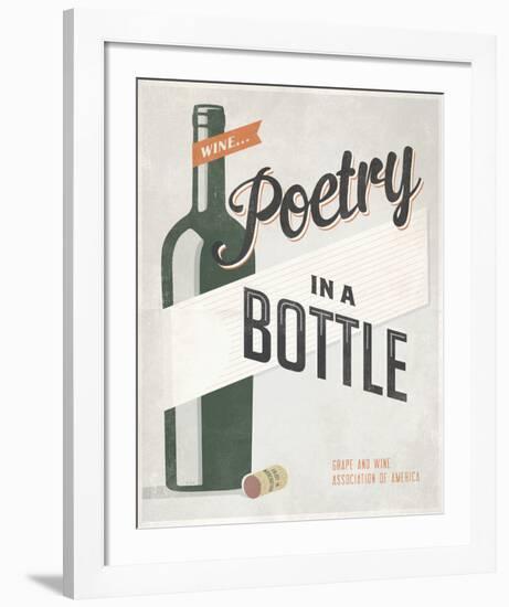 Poetry in a Bottle-Luke Stockdale-Framed Art Print