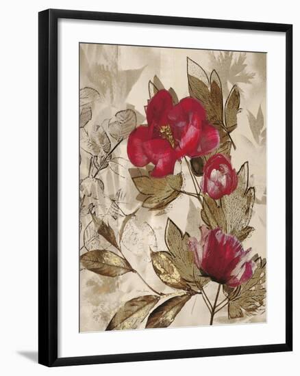 Poetry in the Garden 2-Matina Theodosiou-Framed Art Print