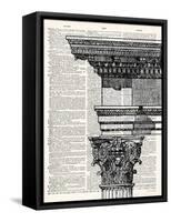 Poetry of Architecture 1-Christopher James-Framed Stretched Canvas