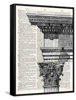 Poetry of Architecture 1-Christopher James-Framed Stretched Canvas
