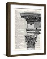 Poetry of Architecture 1-Christopher James-Framed Art Print