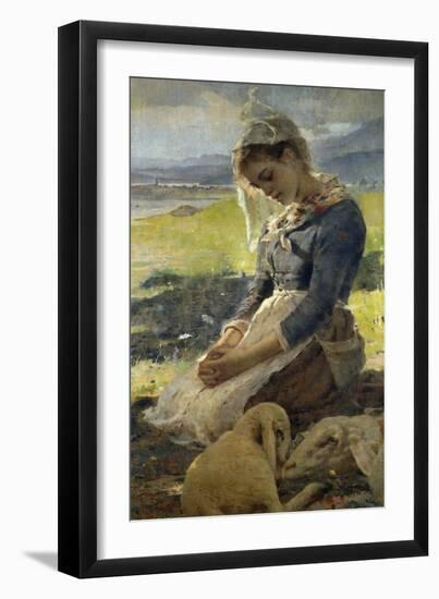 Poetry of the Mountains-Eugenio Prati-Framed Giclee Print