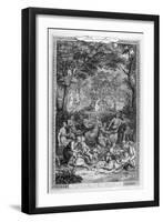 Poetry Pastorales, 1728-1729-Bernard Picart-Framed Giclee Print