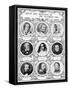 Poets and Novelists of the Victorian Era, Late 19th Century-null-Framed Stretched Canvas